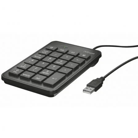 Trust Xalas Teclado Numérico USB Ultradelgado Negro Trust Xalas Teclado Numérico USB Ultradelgado Negro